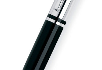Шариковая ручка Cross Calais, цвет: Chrome/Black, арт. AT0112-2