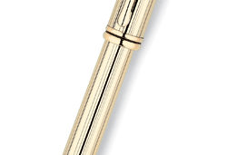 Ручка-роллер Cross Townsend, цвет: 10Ct Rolled Gold, арт. 705