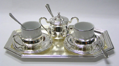 Chinelli, Сервиз кофейный "Extra lusso" на две персоны, Арт. 20091