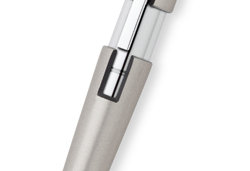 Ручка гелевая без колпачка Cross Edge, цвет: Titanium/Chrome, арт. AT0555-5