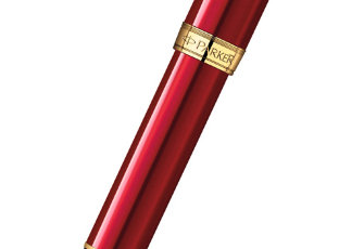 Перьевая ручка Parker Sonnet F539 ESSENTIAL, цвет: LaqRed GT, перо: F, арт. 1859476