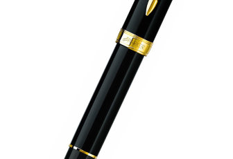 Ручка-роллер Parker Sonnet T530 ESSENTIAL, цвет: LaqBlack GT, арт. S0808720