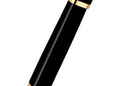 Перьевая ручка Waterman Exception, цвет: Ideal Black/GT, арт. S0636790