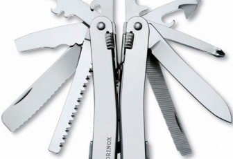 Мультитул Victorinox SwissTool Spirit в кожаном чехле 3.0223.L