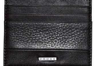 Футляр Cross FV для кредитных и визитных карт (6) кожаный мужской отделение для банкнот кофе, арт. AC028077-2