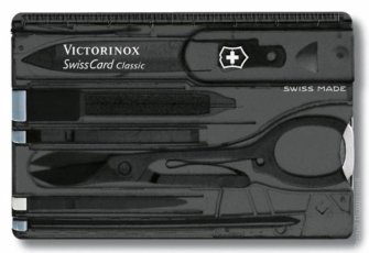 Швейцарская карта Victorinox SwissCard Onyx 0.7133.T3