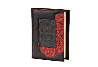 Визитница настольная 4-х секционная из натуральной кожи, Арт. 006-07-42